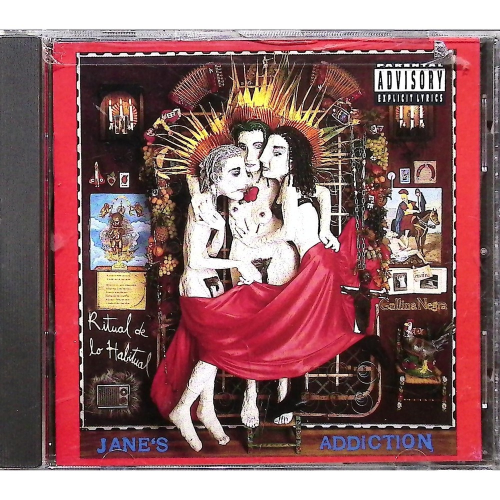 Vintage Jane's Addiction CD Ritual‎ de lo Habitual 1990 Alternative Rock Reprise